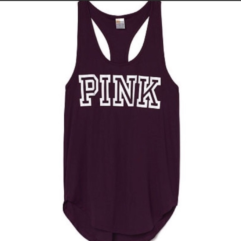 Victoria’s Secret PINK Plum Sports Tank Top XS